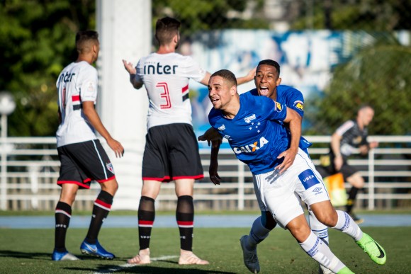 Cruzeiro faz 3 a 1 no São Paulo e embola Grupo B da Copa Ipiranga Sub-20