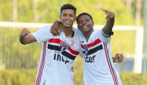 São Paulo vence Fluminense em jogo de sete gols pelo Brasileirão Sub-17