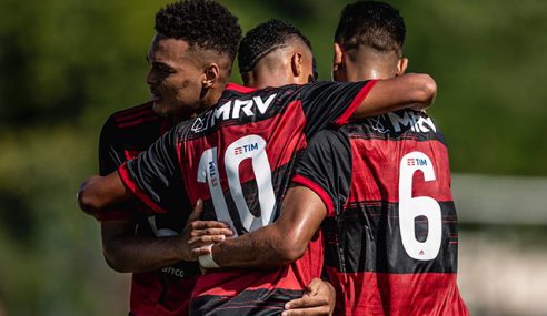 Flamengo faz 4 a 2 no Friburguense, pela rodada inicial do Carioca Sub-20