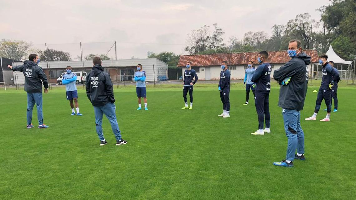 Grêmio retoma treinos da equipe de transição