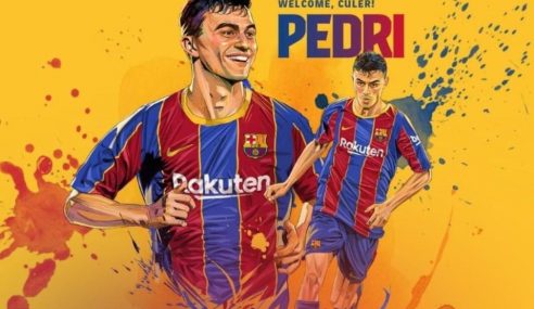 Barcelona-ESP apresenta Pedri, sua nova joia