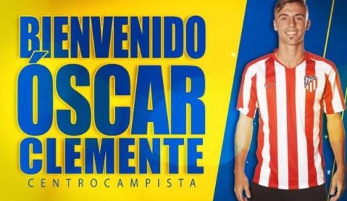 Atlético de Madrid-ESP negocia Óscar Clemente com o Las Palmas-ESP