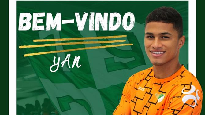 Palmeiras oficializa empréstimo de Yan para o Moreirense-POR