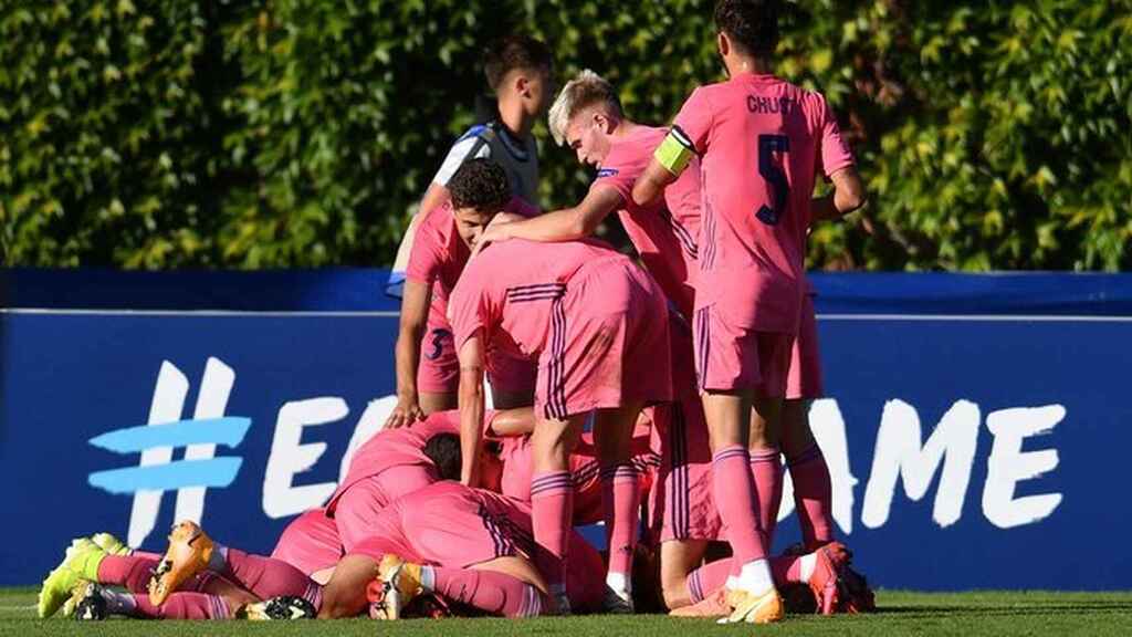 Real Madrid-ESP derrota RB Salzburg-AUT e está na final da Uefa Youth League