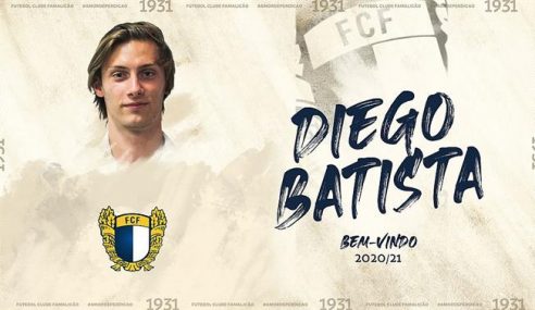Famalicão-POR contrata Diego Batista junto ao Benfica-POR