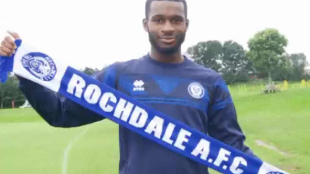 Yeboah Amankwah, do Manchester City-ING, é emprestado ao Rochdale-ING