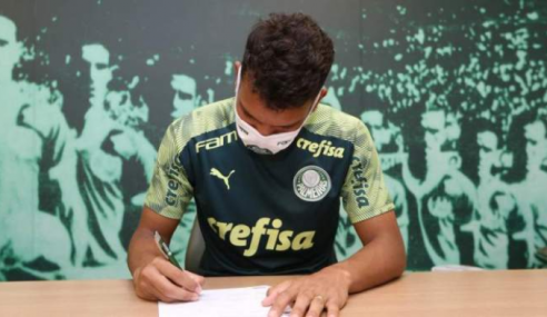 Gabriel Verón amplia seu vínculo com o Palmeiras
