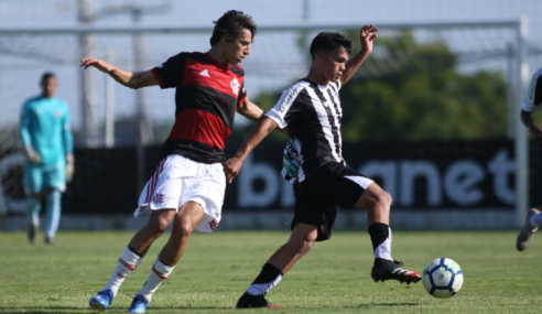 Ceará e Flamengo empatam em partida com quatro gols pelo Brasileirão sub-17