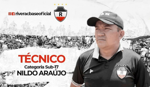 River-PI promove Nildo Araújo para o comando do time sub-17
