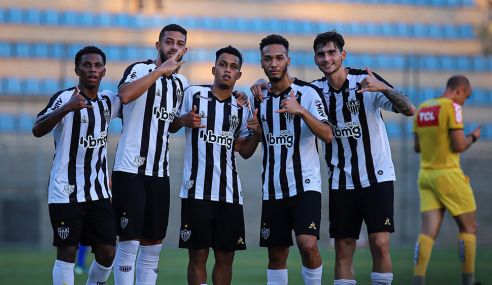 Atlético-MG volta a vencer Bragantino-PA e avança às quartas da Copa do Brasil sub-20