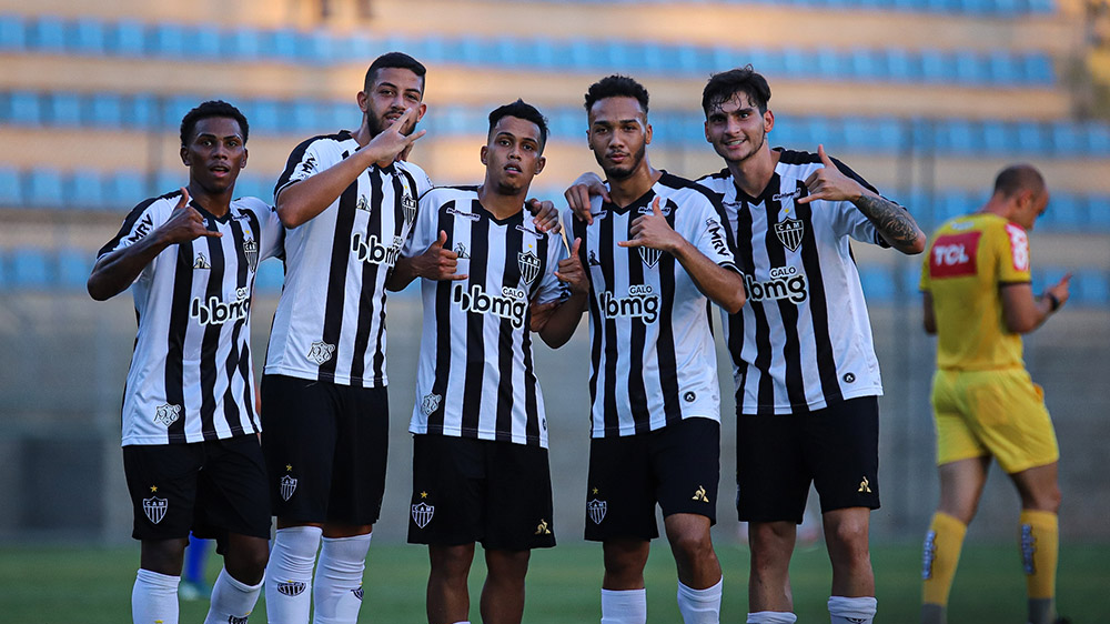 Atlético-MG volta a vencer Bragantino-PA e avança às quartas da Copa do Brasil sub-20