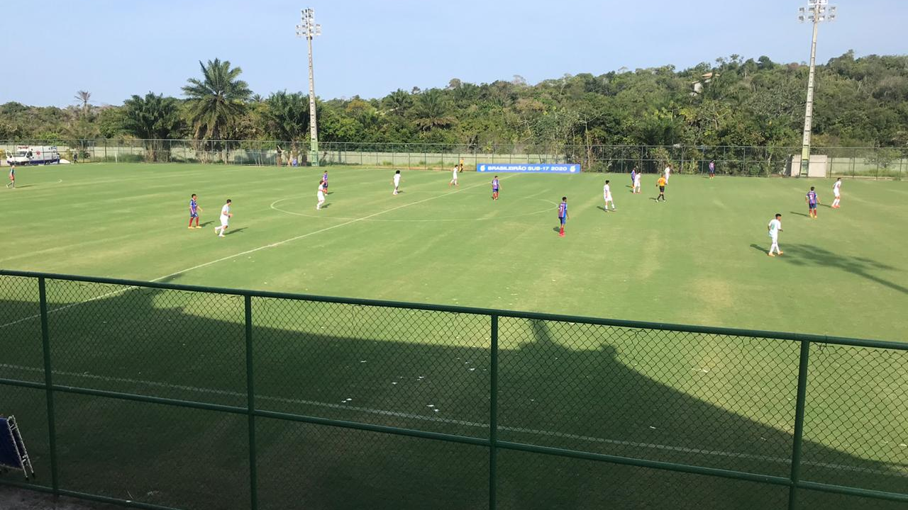 Bahia marca no fim e vence a Chapecoense pelo Brasileirão sub-17