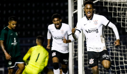 Corinthians vence Goiás e abre vantagem na liderança do Brasileirão sub-20