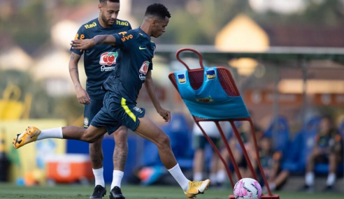 Promessas do Vasco integram treinos da seleção brasileira
