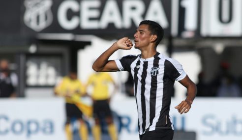Ceará goleia São José e vai às oitavas de final da Copa do Brasil sub-20