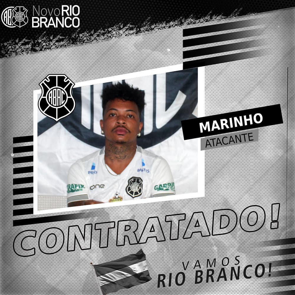 Rio Branco-ES acerta com atacante Marinho