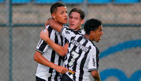 Atlético-MG vence, mantém vice-liderança e deixa Santos na lanterna do Brasileirão sub-20