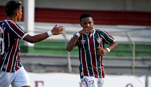 Kayky faz três e comanda virada do Fluminense sobre o Porto Vitória na Copa do Brasil Sub-17