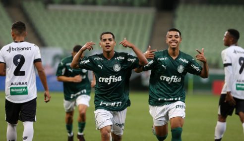 Palmeiras derrota Ceará e assume terceiro lugar do Brasileirão sub-20