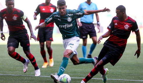 Flamengo empata com o Palmeiras e vai às semifinais do Brasileirão Sub-17