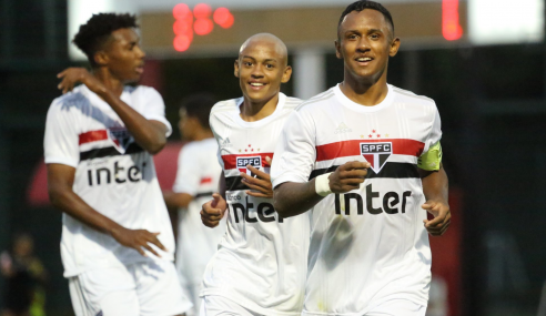 São Paulo atropela 1º BPM-TO e avança na Copa do Brasil Sub-17