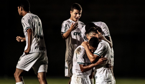 Palmeiras bate América-MG e fica a uma vitória das quartas do Brasileirão Sub-20