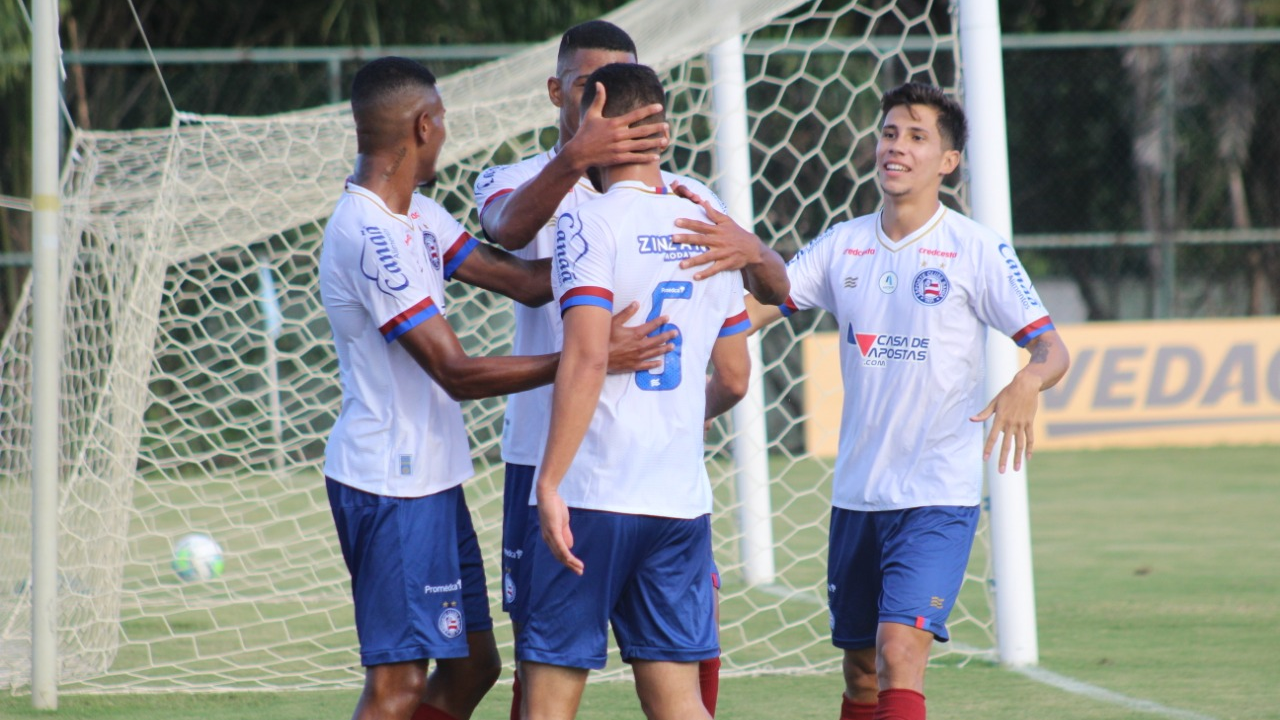 Bahia vence Palmeiras e larga em vantagem nas semifinais da Copa do Brasil Sub-20