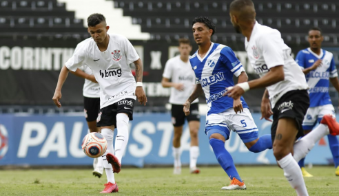 Corinthians deslancha no fim, vence Taubaté e vai às semifinais do Paulistão Sub-20
