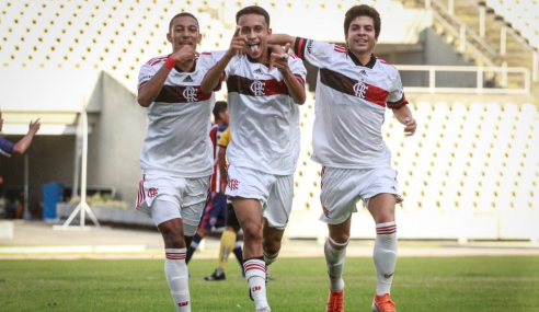 Com sete gols no segundo tempo, Flamengo vence Maranhão e avança na Copa do Brasil Sub-17