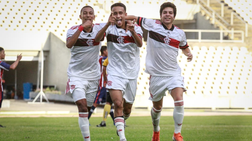 Com sete gols no segundo tempo, Flamengo vence Maranhão e avança na Copa do Brasil Sub-17