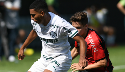 Copa do Brasil Sub-17: Athletico-PR vira após levar 3 a 1, mas Palmeiras avança em longa disputa de pênaltis
