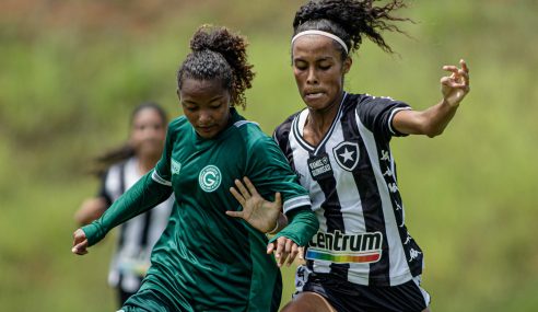 Goiás fica duas vezes atrás do placar, mas empata com o Botafogo pelo Brasileirão Feminino Sub-18