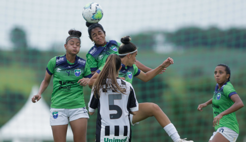 Com final agitado, Ceará e Minas Brasília empatam pelo Brasileirão Feminino Sub-18