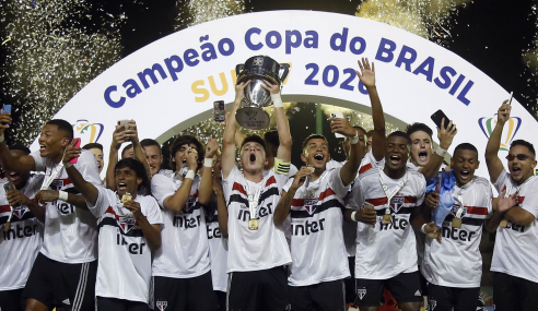 São Paulo vira no último lance, vence Fluminense e conquista Copa do Brasil Sub-17