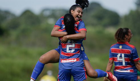 De virada, Fortaleza goleia Goiás pelo Brasileirão Feminino Sub-18