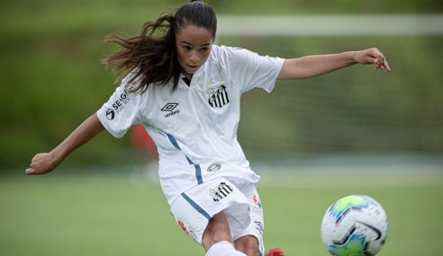 Santos goleia Sport e segue na liderança do Grupo C do Brasileirão Feminino Sub-18