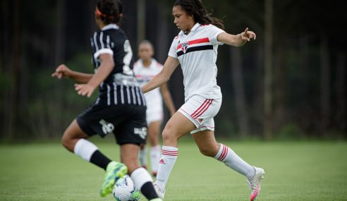 São Paulo massacra Corinthians em estreia no Brasileirão Feminino Sub-18