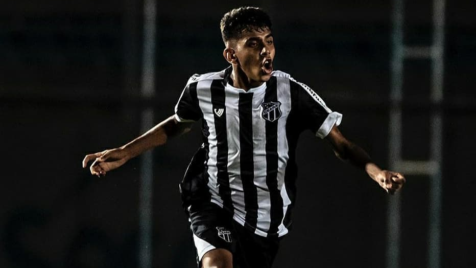 Ceará promove meia convocado pela Seleção Sub-17 ao profissional