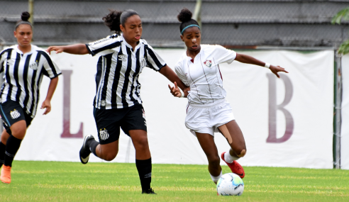 Fluminense e Santos empatam na ida das semifinais do Brasileirão Feminino Sub-18