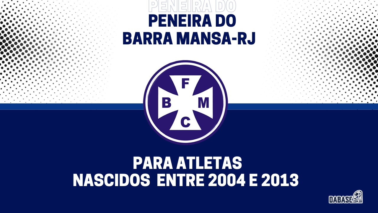 Barra Mansa-RJ realizará peneira para cinco categorias