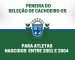 Prefeitura de Cachoeiro do Itapemirim-ES realizará peneira para seleção sub-20