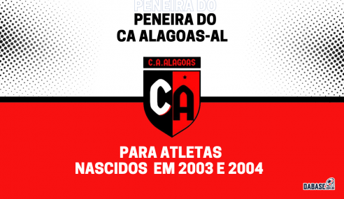 CA Alagoas-AL realizará peneira para a equipe sub-18