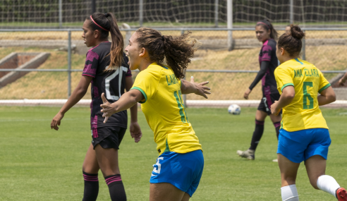Seleção Brasileira Feminina Sub-20 repete placar e volta a vencer México em amistoso