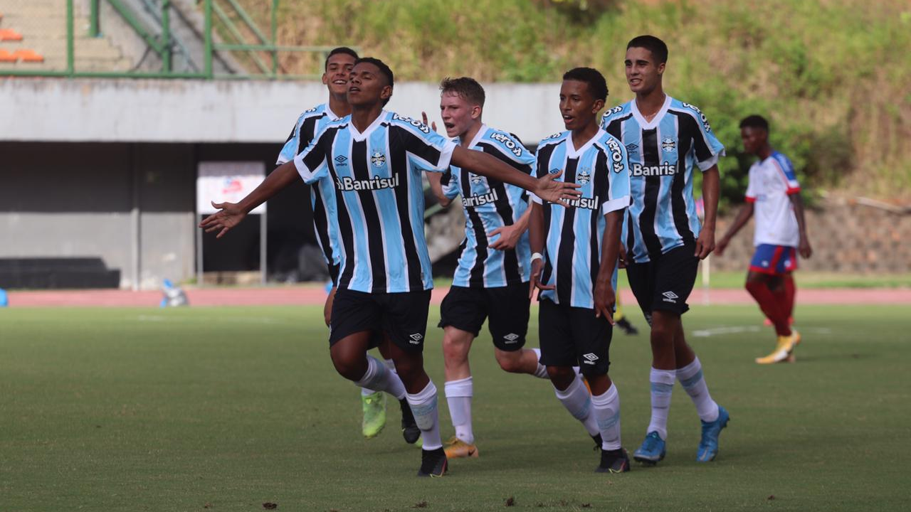 GRÊMIO 0 X 3 SÃO PAULO, GOLS, 2ª RODADA BRASILEIRÃO SUB-17