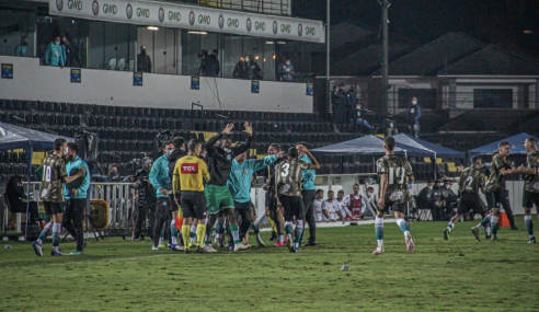 Nos acréscimos, Coritiba arranca empate com o Atlético-MG pela Copa do Brasil Sub-20