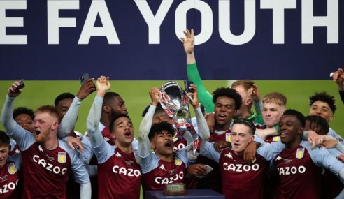 Aston Villa conquista a Copa da Inglaterra Sub-18