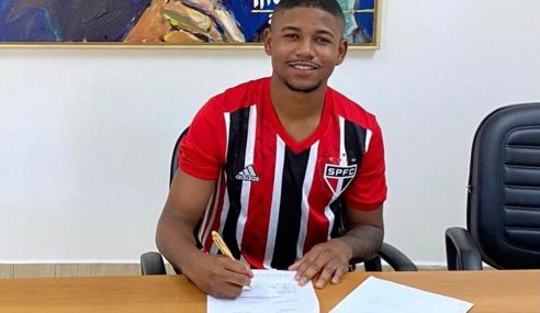 Meia do time sub-20 renova contrato com o São Paulo