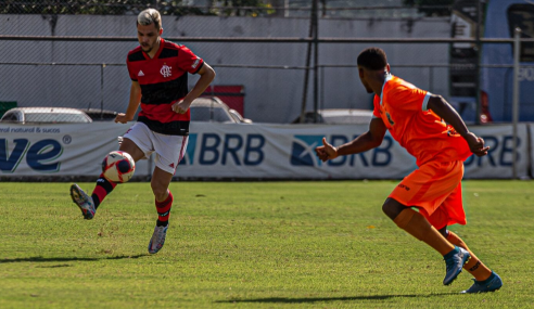 Flamengo faz 3 a 0 no Nova Iguaçu pelo Carioca Sub-20