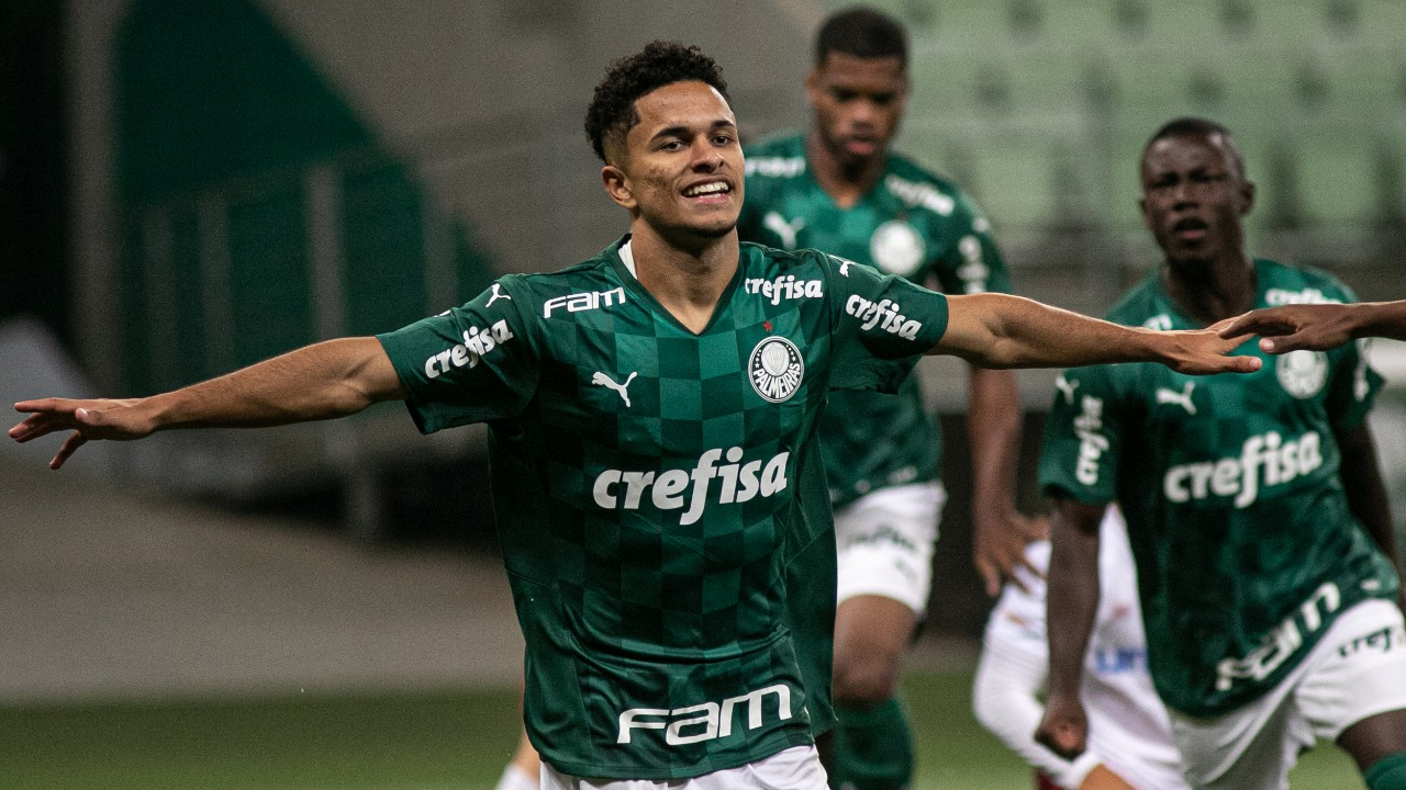 Gabriel Silva faz dois e coloca Palmeiras nas quartas da Copa do Brasil Sub-20