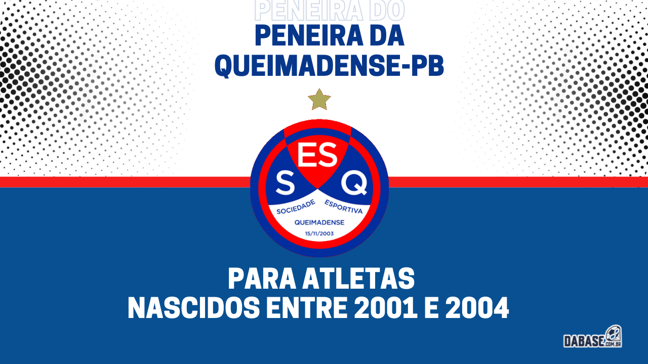 Queimadense-PB realizará peneira para a equipe sub-20